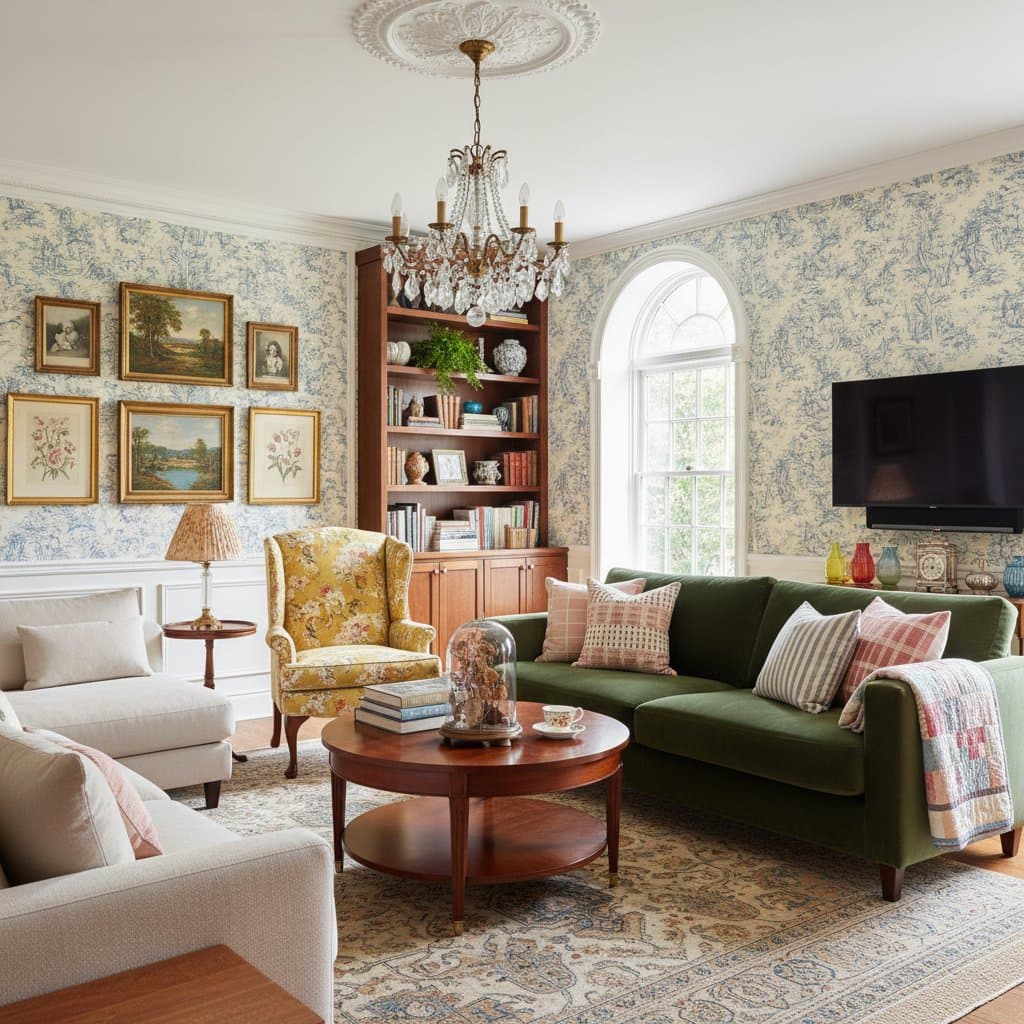 Grandmillennial Style Brings Warmth Back to Homes