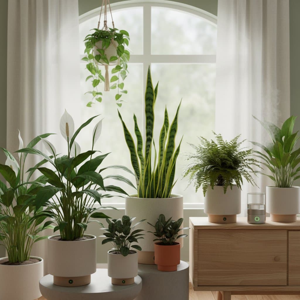 Plants That Regulate Humidity While Filtering Toxins