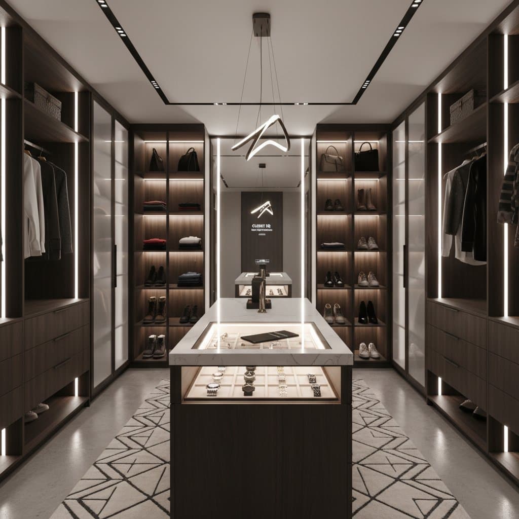LED Closets Add Luxury Appeal and Real ROI