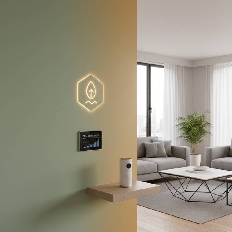 Smart Paint Detects VOCs and Alerts You Visually