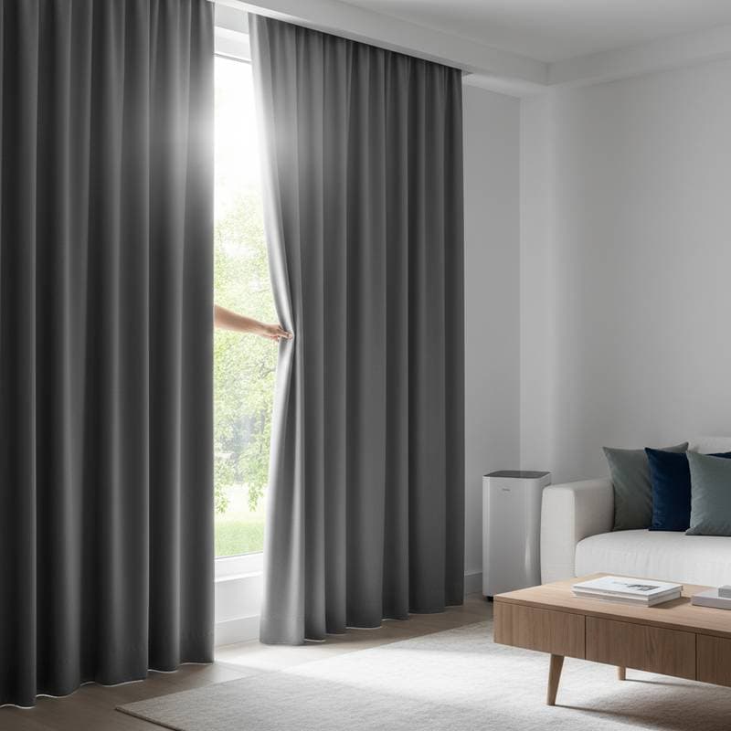 Block 99% of Summer Heat with Blackout Curtains