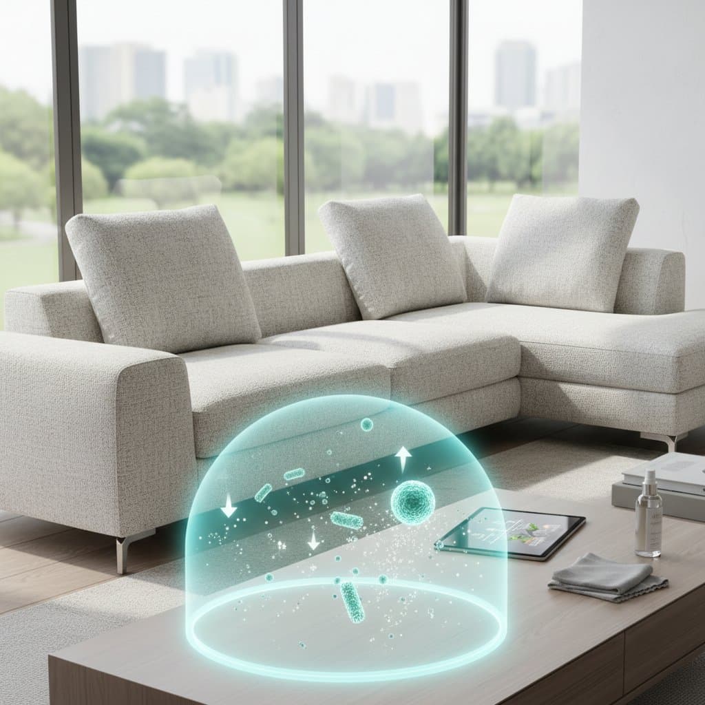 Why Antimicrobial Upholstery Keeps Furniture Fresher