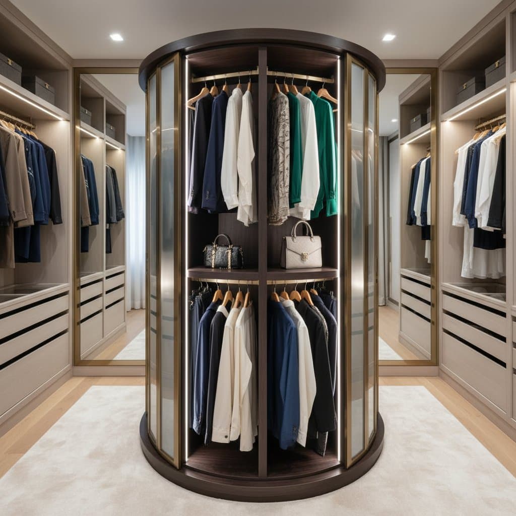 Why Rotating Carousels Are Luxury Wardrobe Must-Haves