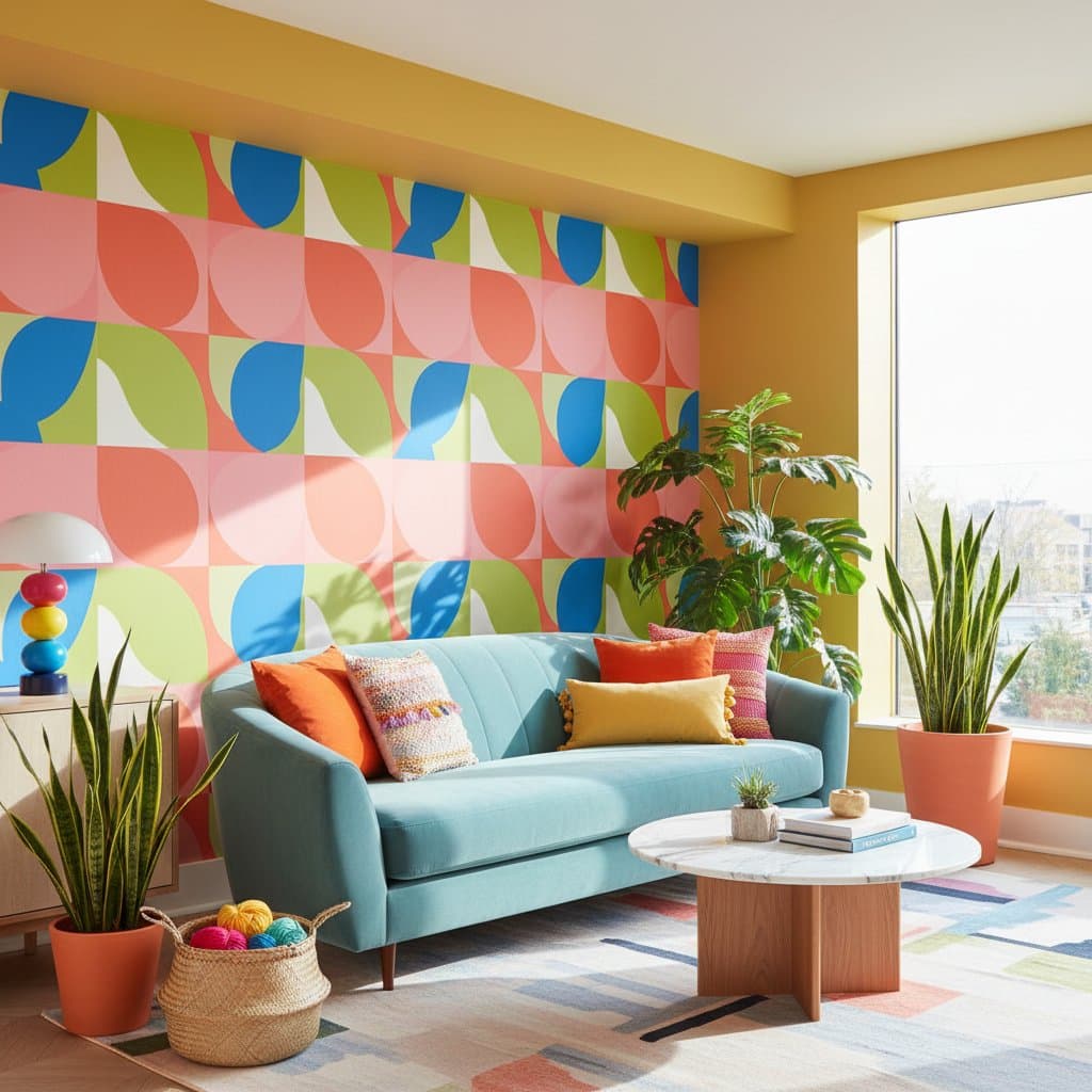 Dopamine Colors Turn Rooms Into Instant Mood Boosters