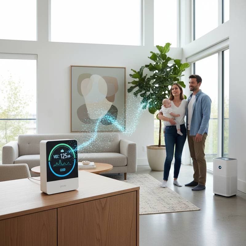 VOC Sensors Make Invisible Home Toxins Visible