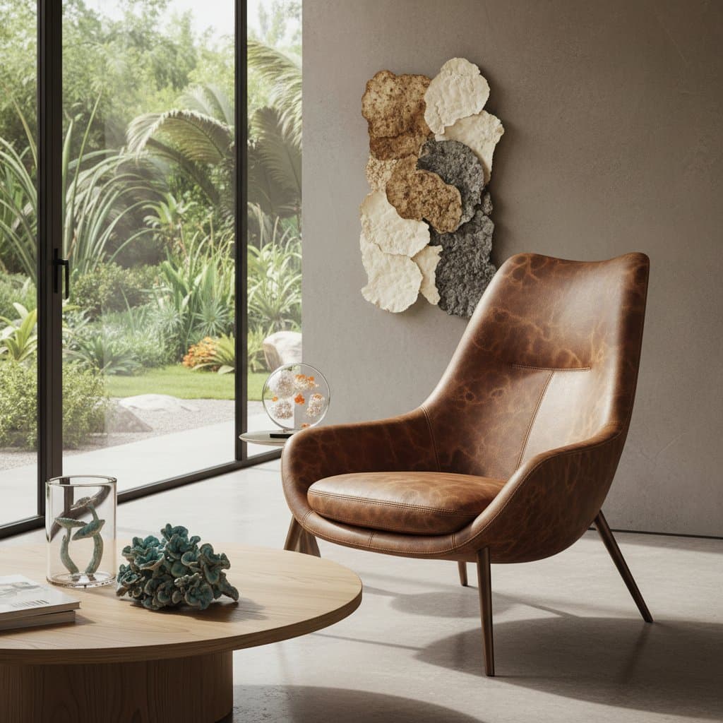 Mycelium Furniture: Leather Without the Livestock