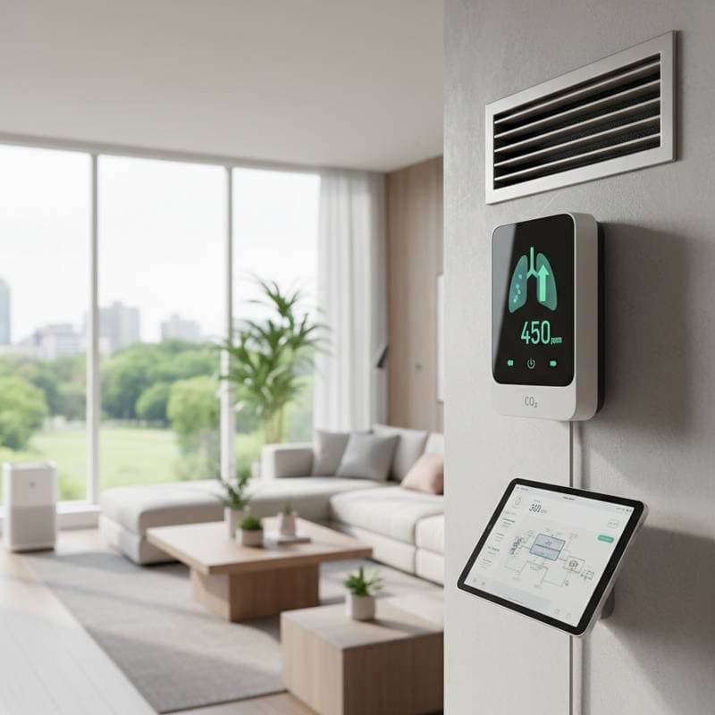 CO2 Sensors Now Standard in Modern Home HVAC Systems