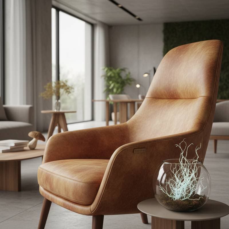 Mycelium Leather Rivals Animal Hide in Luxury Tests