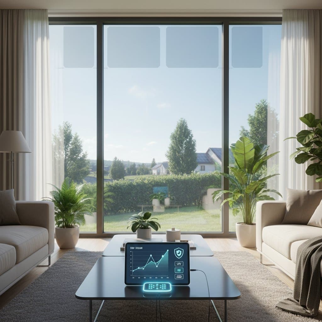 Window Films That Generate Power and Block UV Rays