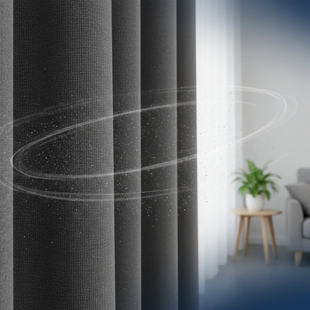 Blackout Curtains Trap Dust and Filter Indoor Air