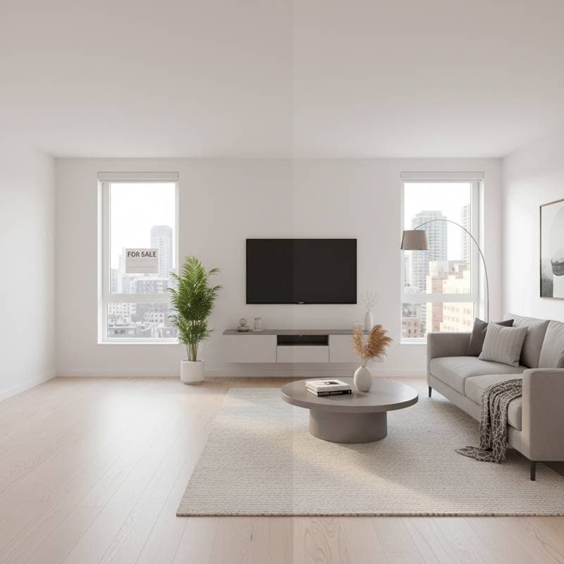 Virtual Staging Sells Homes 40% Faster for Under $150