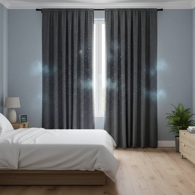 Blackout Curtains That Clean Your Air While You Sleep