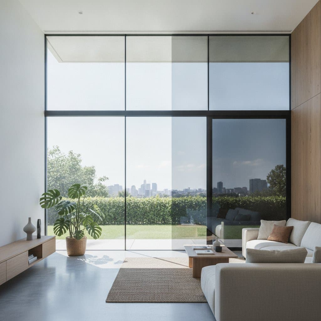 Auto-Adjusting Films Tint Windows Instantly in Sun