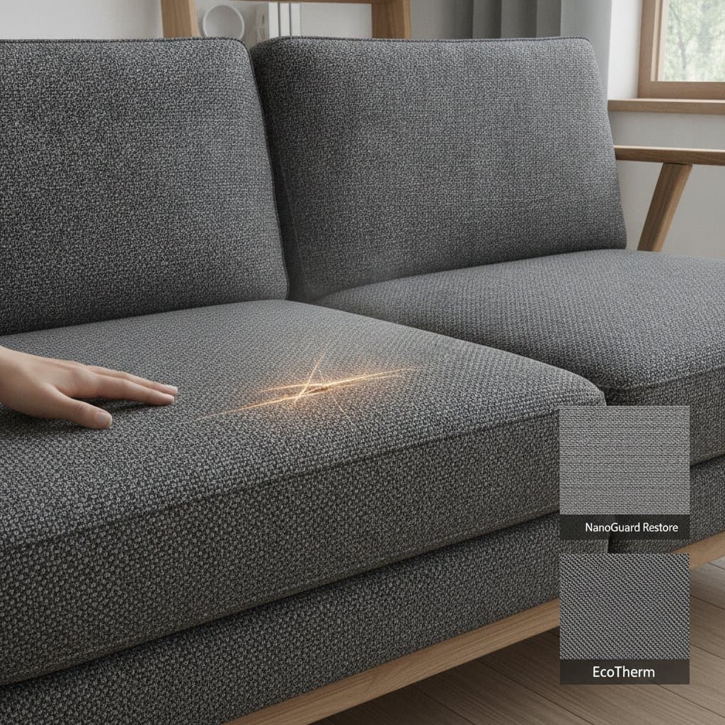 Furniture Fabrics That Repair Scratches on Their Own