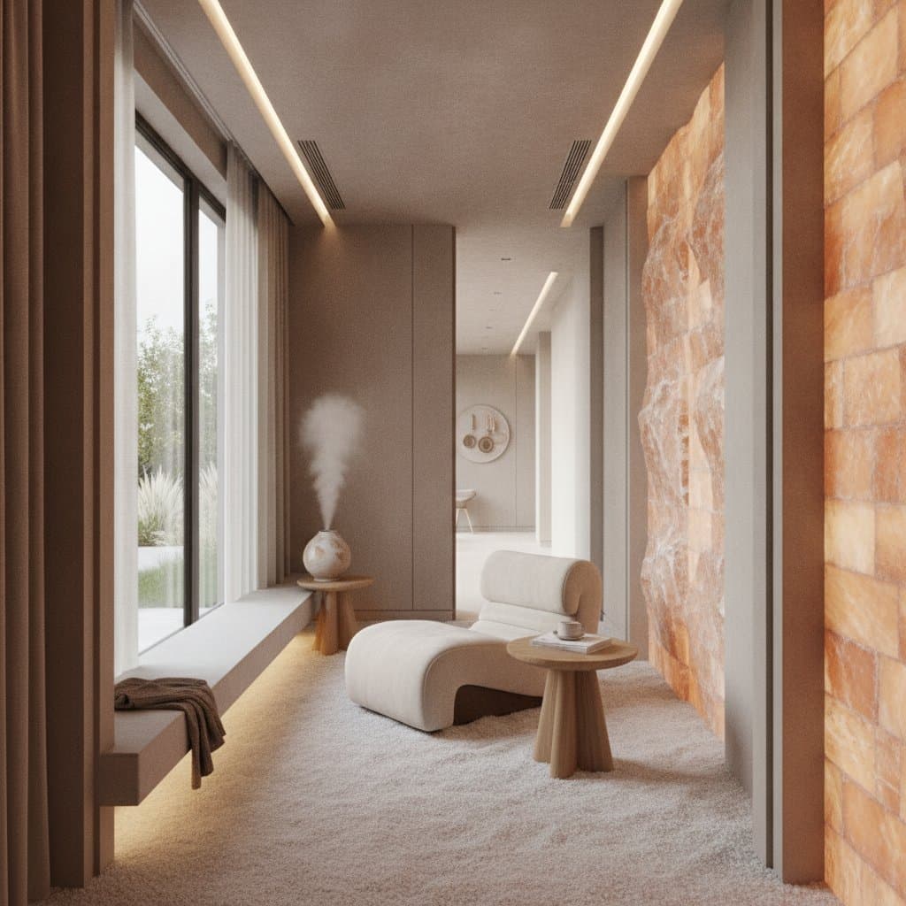 Salt Therapy Rooms Now Built Into Modern Homes