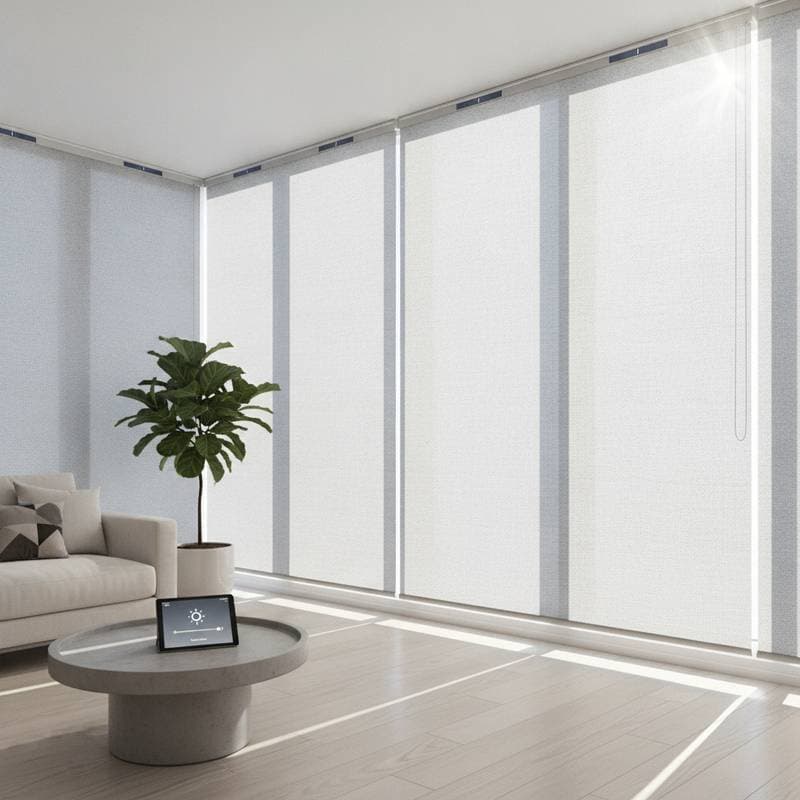 Solar Blinds Work Without Wiring or Recharging