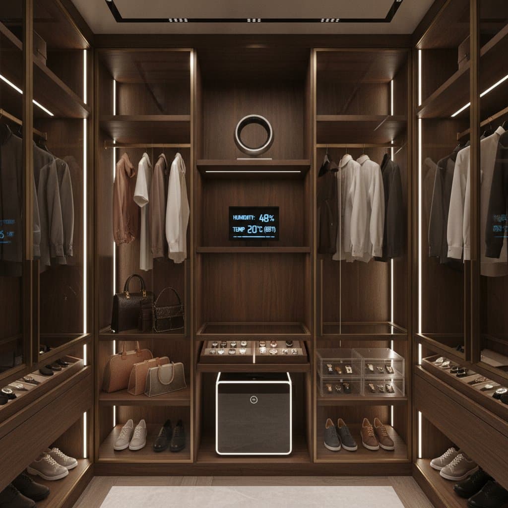 Keep Humidity at 45-55% to Protect Luxury Items